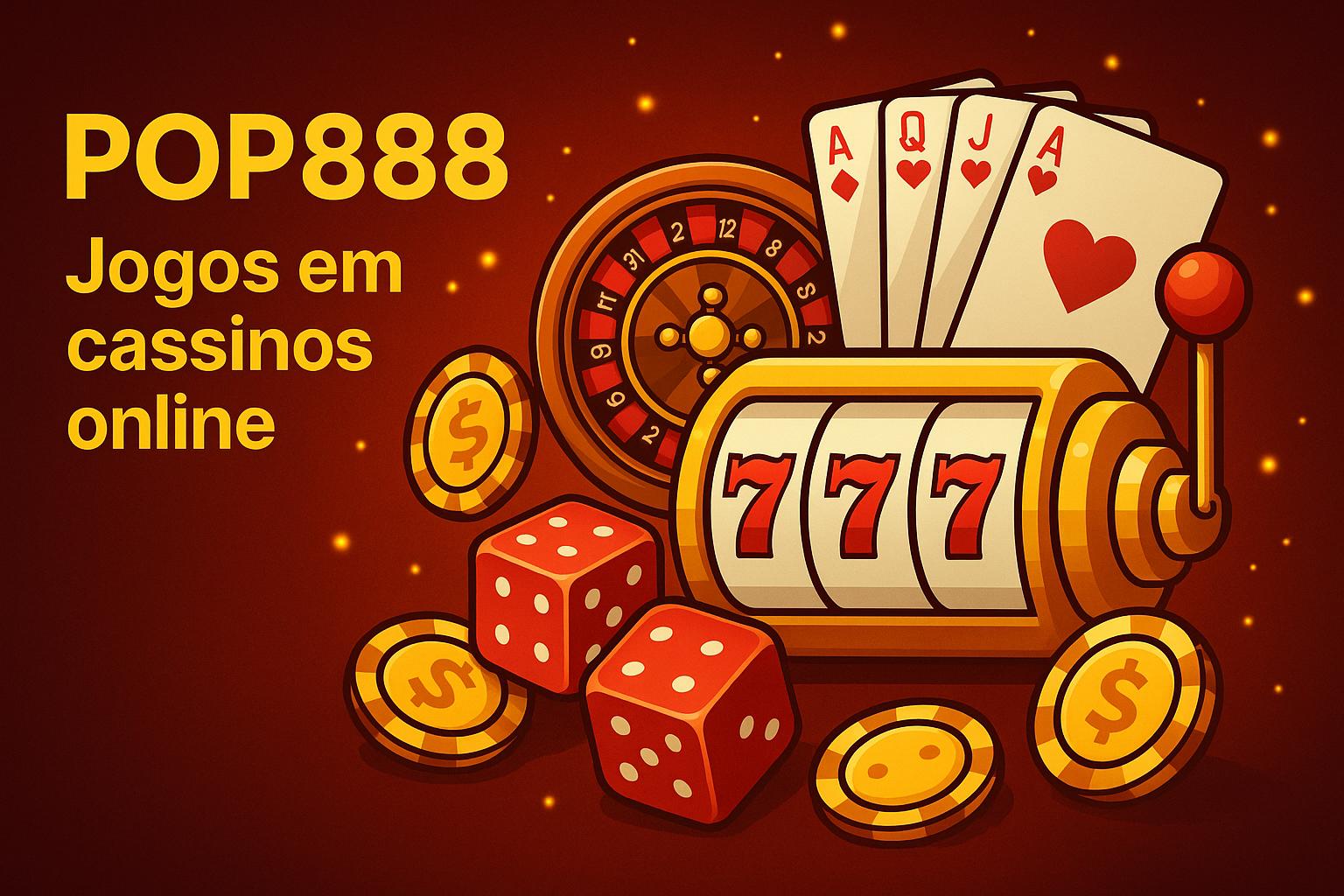 Jogos de cassino online inovadores e emocionantes na POP888